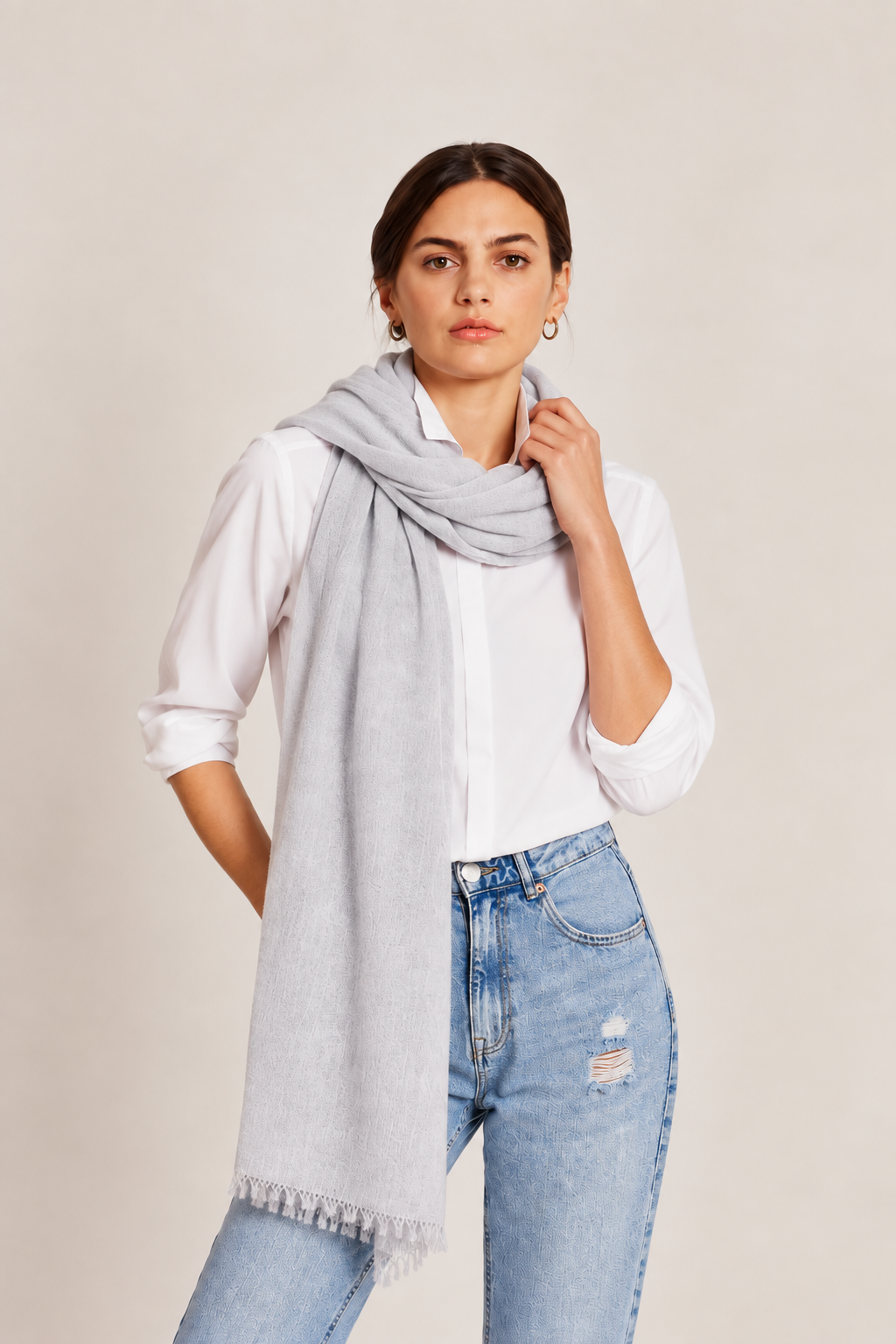Stola Capri - Light grey