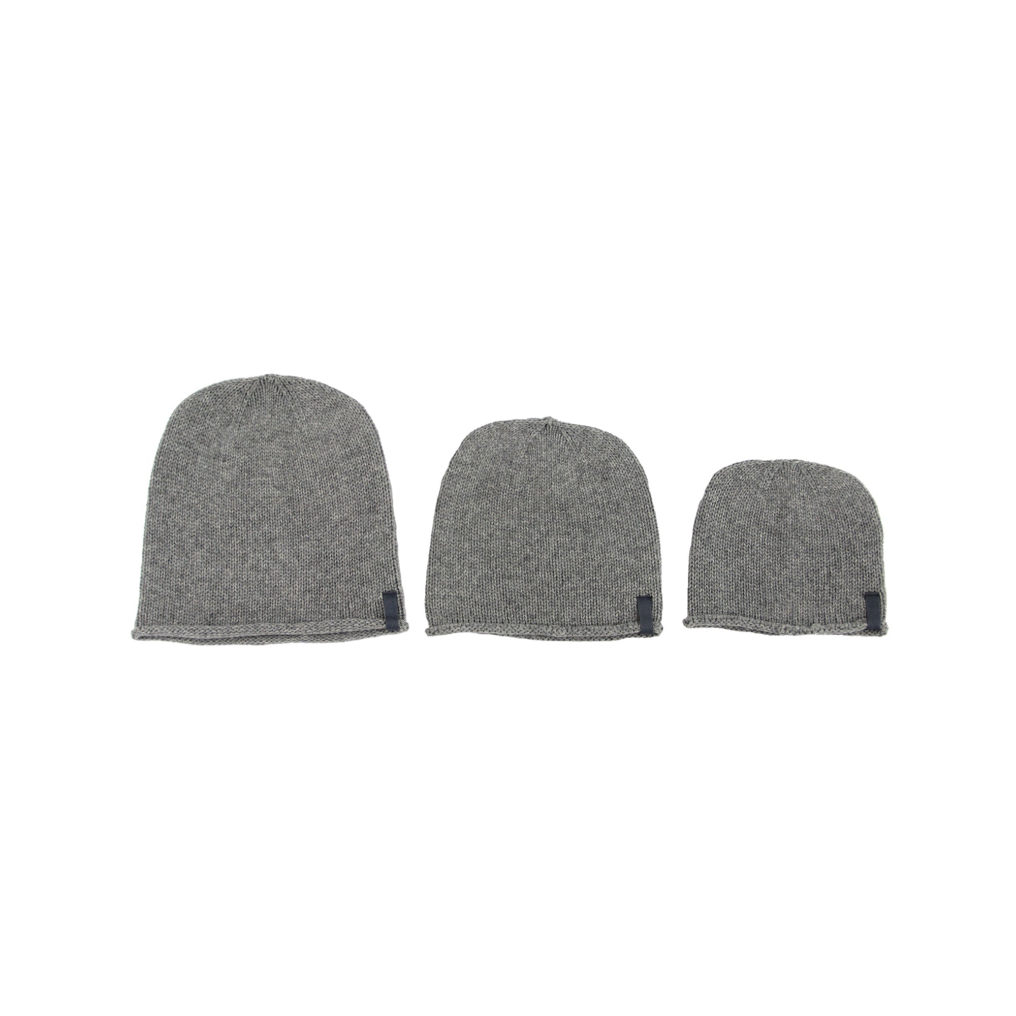 Kinderhaube  - Grau